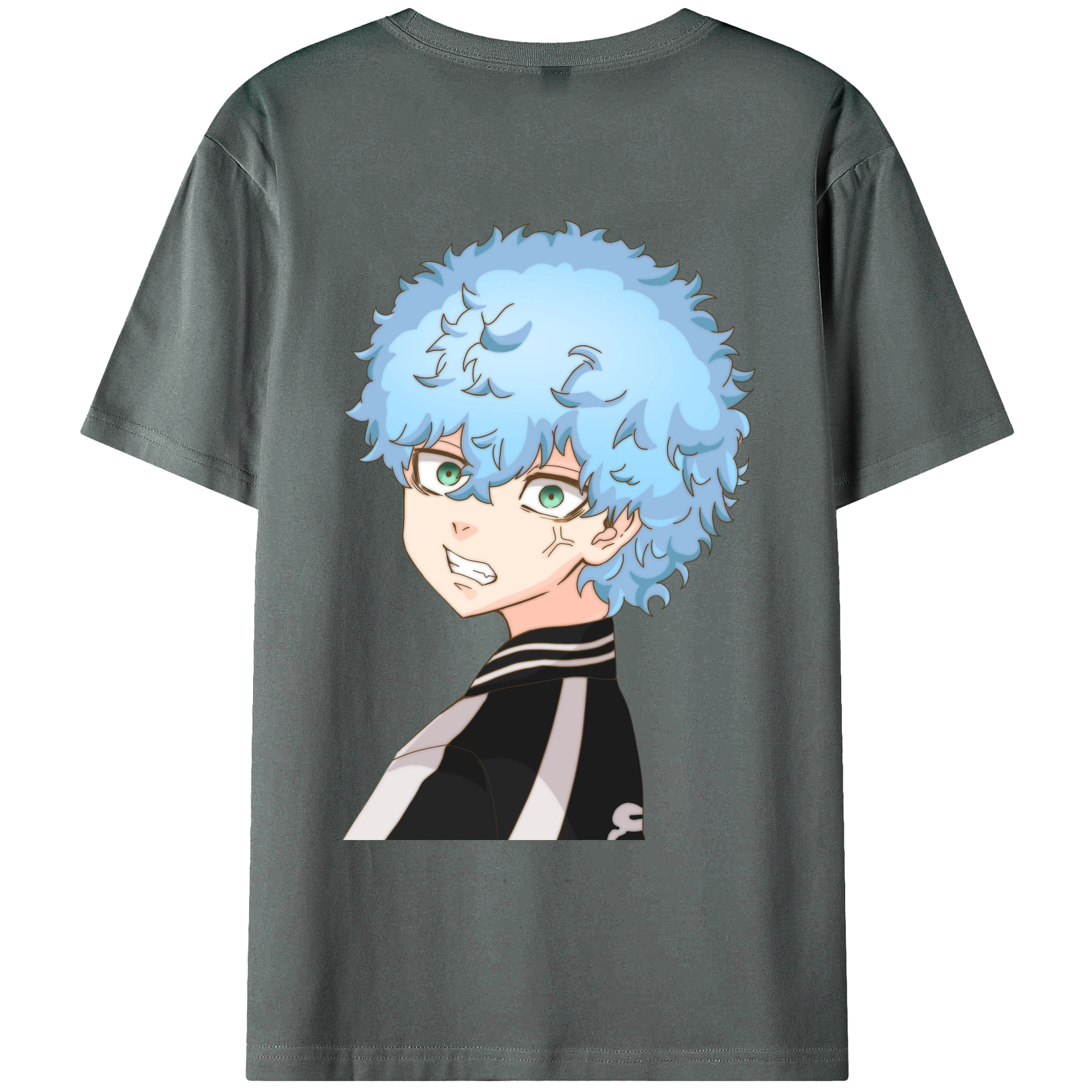 （画像用） 東京リベンジャーズ Tokyo Revengers 綿100％ メンズ半袖Tシャツ（バックプリント） 通気性